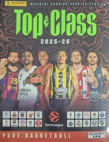 Panini top class euroleague - top,