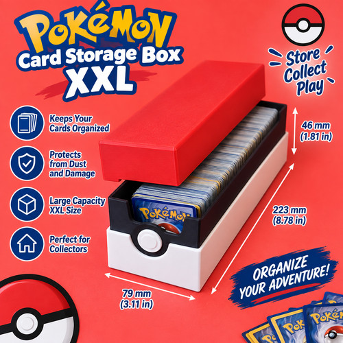 Pokeball toploader xxl - pokeball, deck