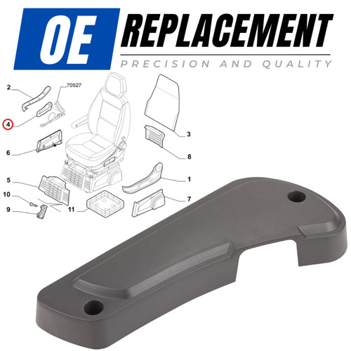Fiat seat rail trim - fiat,